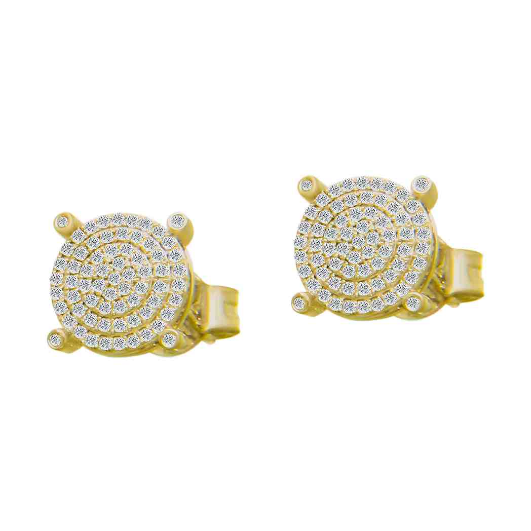 Round Stud Earring ER23089A